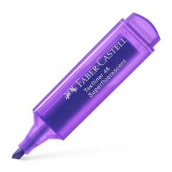 Textmarker, varf tesit 5.0mm, violet superfluorescent, Faber-Castell 1546