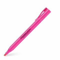 Textmarker, varf tesit 2.0mm, roz, Faber-Castell 38