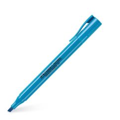 Textmarker, varf tesit 2.0mm, albastru, Faber-Castell 38