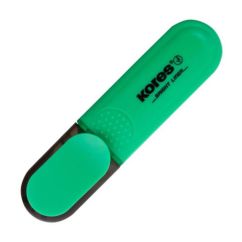 Textmarker, varf tesit 5.0mm, verde, Kores
