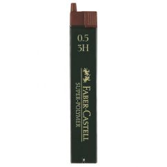 Mine creion mecanic, 0.5mm, 3H, super-polymer, 12 buc/etui, Faber-Castell