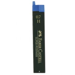 Mine creion mecanic, 0.7mm, H, super-polymer, 12 buc/etui, Faber-Castell