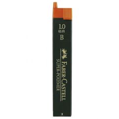 Mine creion mecanic, 1.0mm, B, super-polymer, 12 buc/etui, Faber-Castell