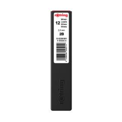 Mine creion mecanic, 2.0mm, 2B, 12 buc/etui, Rotring