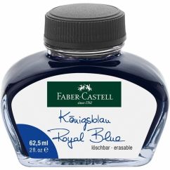 Calimara cu cerneala, 62ml, albastru, Faber-Castell