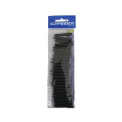 Cartuse cu cerneala, negru, 25 buc/set (mici), Schneider