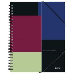 Caiet cu spira A4, 80 file, coperta PP, dictando, Leitz Executive Be Mobile