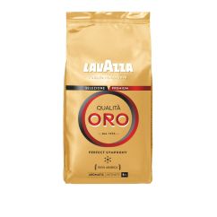 Cafea prajita boabe, 1kg, Lavazza Qualita Oro