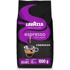 Cafea prajita boabe, 1kg, Lavazza Espresso Cremoso