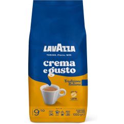 Cafea prajita boabe, 1kg, Lavazza Crema e Gusto Tradizione