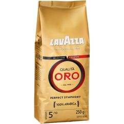 Cafea prajita boabe, 250g, Lavazza Qualita Oro