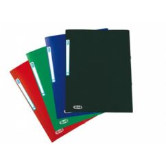 Mapa din plastic A3, cu elastic, culori asortate, Elba Memphis