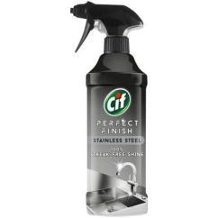 Solutie de curatat suprafete inox, spray, 435ml, Cif Perfect Finish
