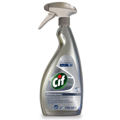 Detergent de curatat suprafete din inox, 750ml, Cif Professional
