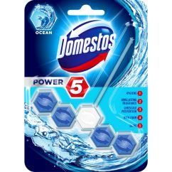Odorizant solid pentru vasul toaletei, 55g, ocean, Domestos Power 5