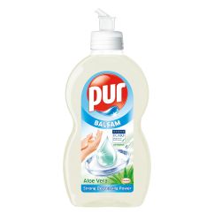 Detergent lichid pentru vase, 450ml, aloe vera, Pur