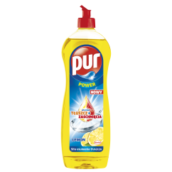 Detergent lichid pentru vase, 900ml, lemon, Pur