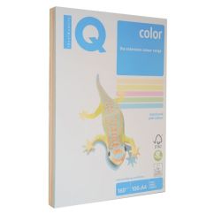 Carton color A4, 160 g/mp, 5 culori intense x 20 coli/top, IQ Color Rainbow
