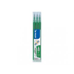 Rezerva pentru roller, varf conic 0.5mm, 3 buc/set, verde, Pilot Frixion Clicker