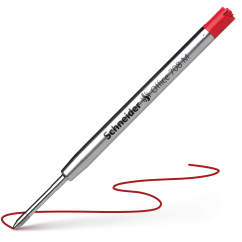 Rezerva metalica (tip Parker), rosu, Schneider buro 708M