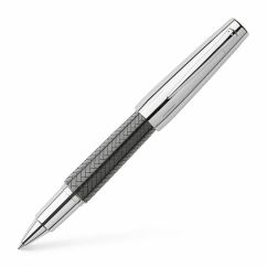 Roller, mecanism actionat prin rotire, negru, Faber-Castell E-Motion