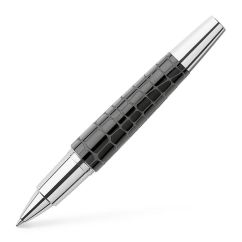 Roller, mecanism actionat prin rotire, negru, Faber-Castell E-Motion Croco