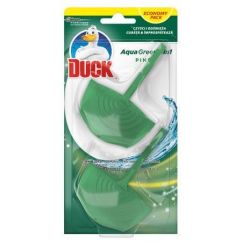 Odorizant pentru vasul toaletei, 2 buc x 40g/pachet, aqua green, Duck Anitra