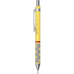 Creion mecanic, grip ergonomic, 0.5mm, galben, Rotring Tikky III