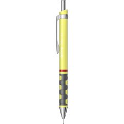 Creion mecanic, grip ergonomic, 0.5mm, galben neon, Rotring Tikky III