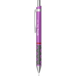 Creion mecanic, grip ergonomic, 0.5mm, purple neon, Rotring Tikky III