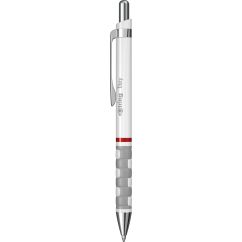 Pix cu mecanism, varf conic 1.0mm, alb, Rotring Tikky III