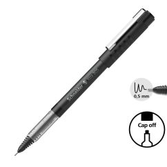 Roller cu cerneala, varf 0.5mm, negru, Schneider Xtra 805