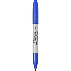 Marker permanent, varf fin 0.9mm, albastru, Sharpie Fine Point
