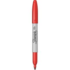 Marker permanent, varf fin 0.9mm, rosu, Sharpie Fine Point