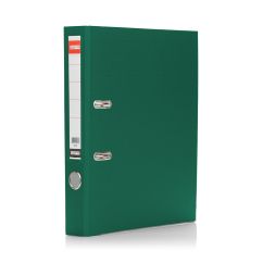Biblioraft plastifiat A4, 50mm, verde, Arma