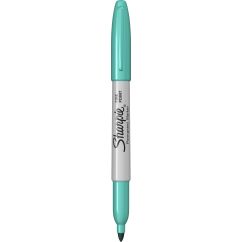 Marker permanent, varf fin 0.9mm, aqua, Sharpie Fine Point