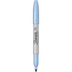 Marker permanent, varf fin 0.9mm, sky blue, Sharpie Fine Point