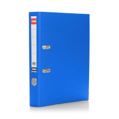 Biblioraft plastifiat A4, 50mm, albastru, Arma