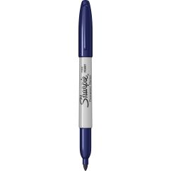 Marker permanent, varf fin 0.9mm, navy, Sharpie Fine Point