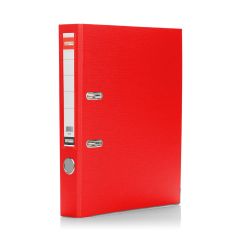 Biblioraft plastifiat A4, 50mm, rosu, Arma