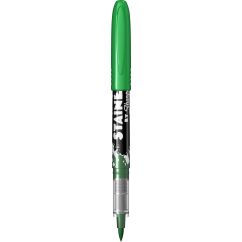 Marker pentru textile, varf tip pensula 4.5mm, verde, Sharpie Stainer Brush
