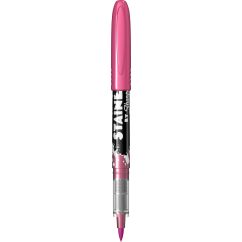 Marker pentru textile, varf tip pensula 4.5mm, roz, Sharpie Stainer Brush