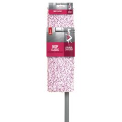 Mop microfibra cu coada, plat, Anna