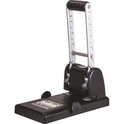 Perforator de mare capacitate, 100 coli, metal, negru, Deli E0130
