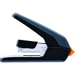 Capsator de mare capacitate, 60 coli, 24/6, plastic, negru, Deli Efortless