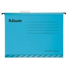 Dosar carton suspendabil, albastru, Esselte Classic