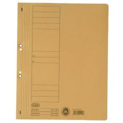 Dosar carton cu capse 1/1, galben, Elba