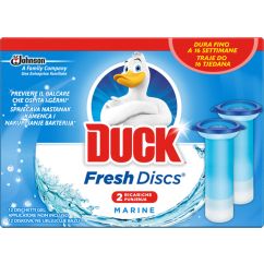 Rezerva cu gel, pentru vasul toaletei, 2x36ml, twin marine, Duck Fresh Discs