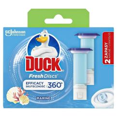 Rezerva cu gel, pentru vasul toaletei, 2x36ml, twin marine, Duck Fresh Discs