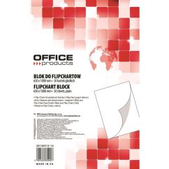 Rezerva hartie flipchart, 65x100cm, 20 coli/top, caroiata, Office Products